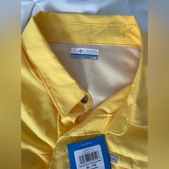 Men’s Columbia Long Sleeve Fishing Shirt - Picture 3 of 7